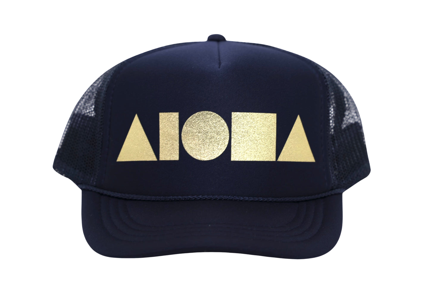 NAVY GOLD Youth Trucker