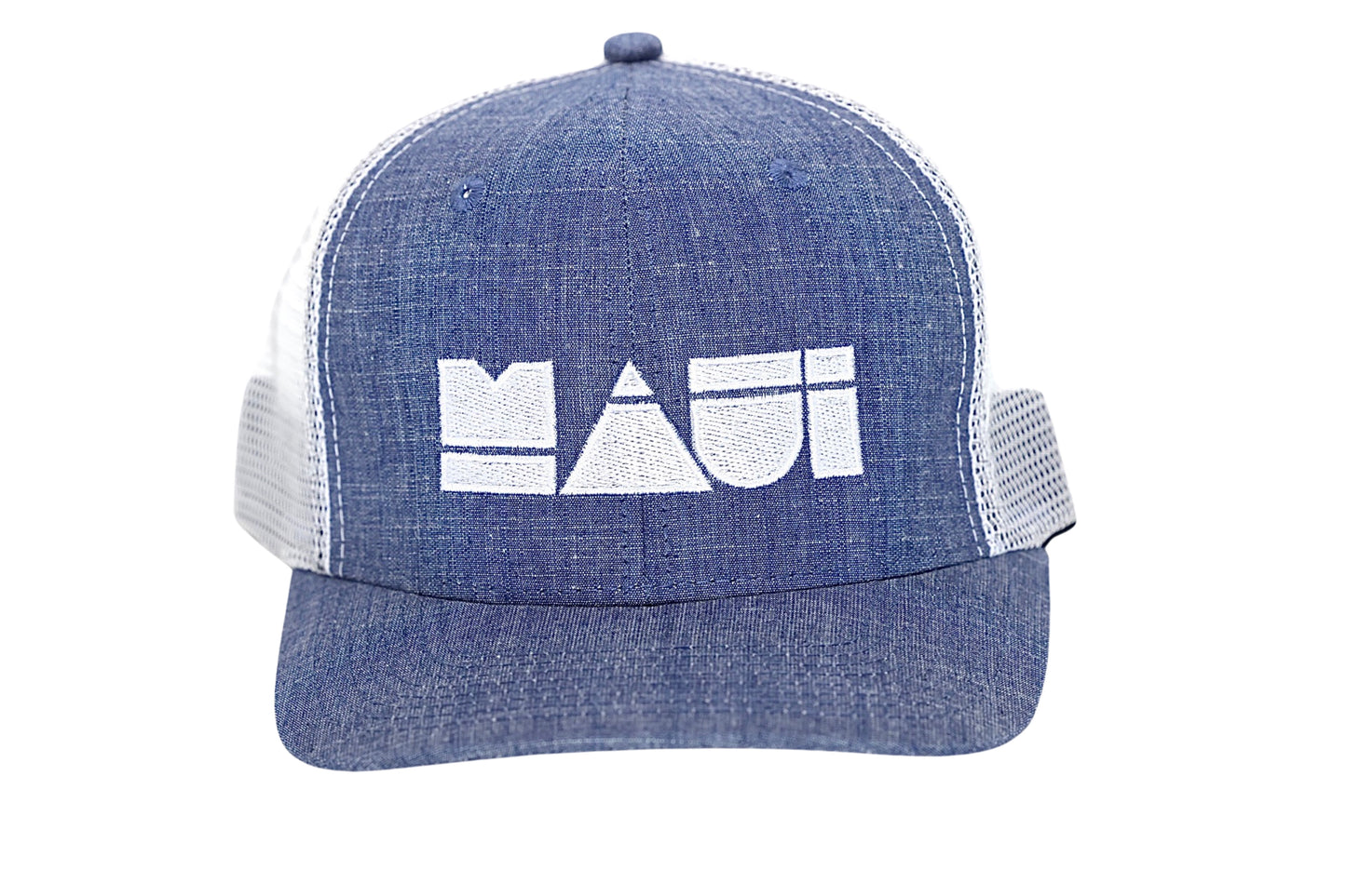 BLUE DENIM MAUI Adult Curved Bill Snapback