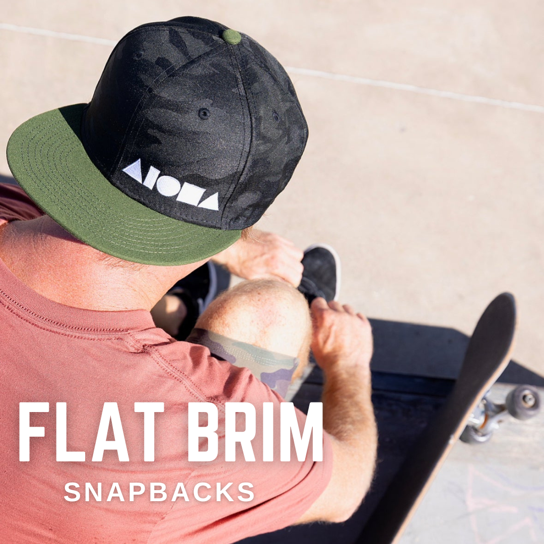 Adult Flat Brim Snapbacks