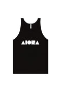 ISLAND SHAPES Black Unisex Tank