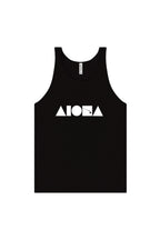 ISLAND SHAPES Black Unisex Tank