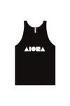 ISLAND SHAPES Black Unisex Tank