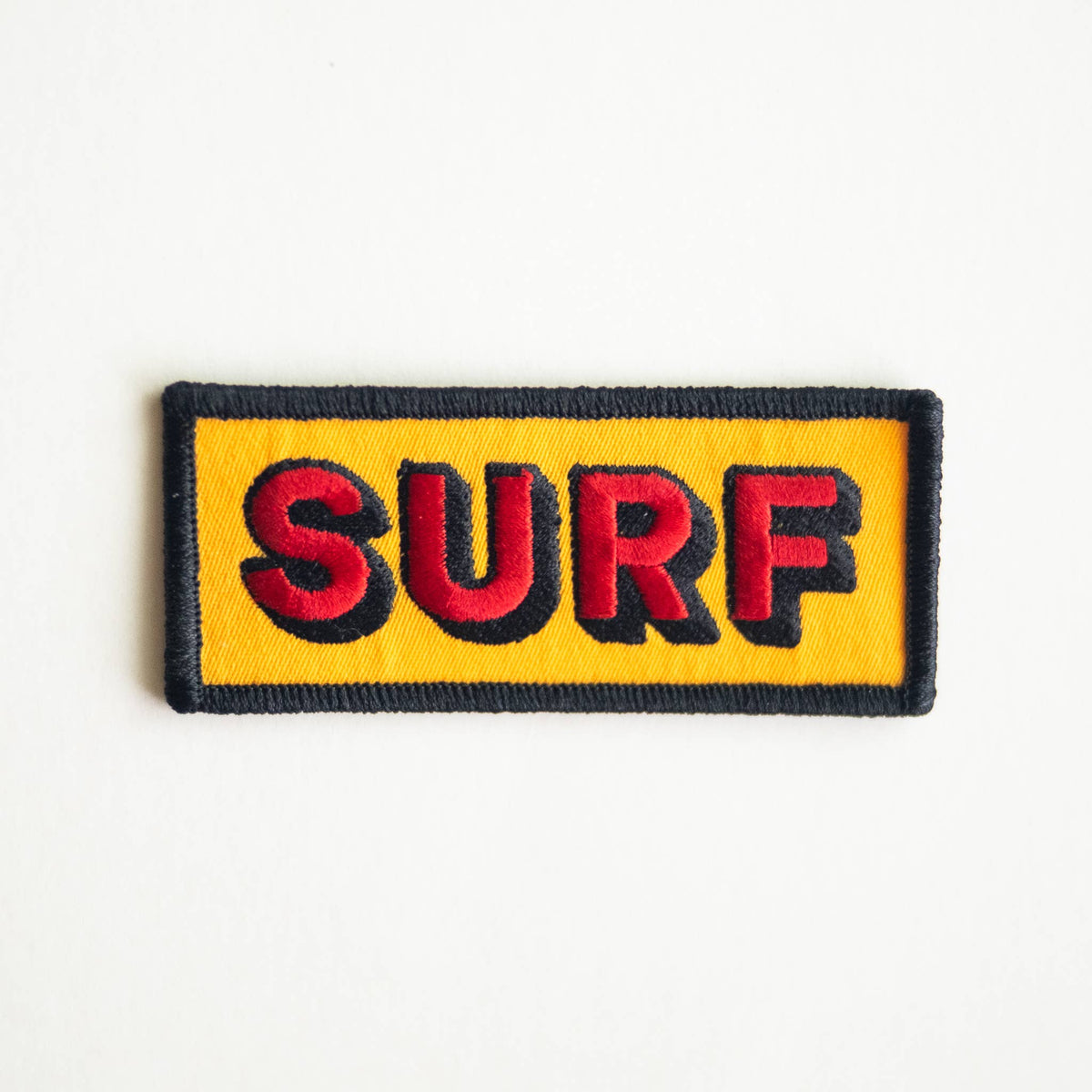 SURF Decorative Iron On Embroidered Patch | Union Made