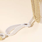 RAFFIA Adult Straw Visor
