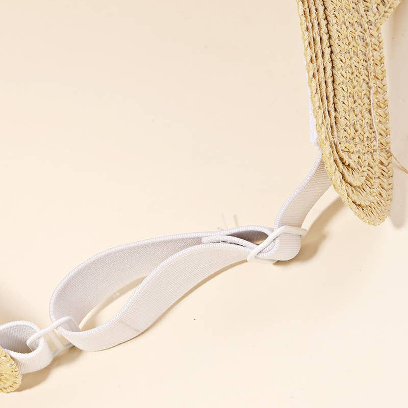 ROSE Adult Straw Visor