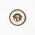 SUPPORT YOUR LOCAL FARMERS Decorative Iron On Embroidered Patch | Union Made