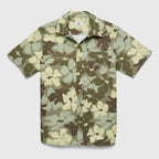 JOEY Flower Camo Short Sleeve Button Down Shirt