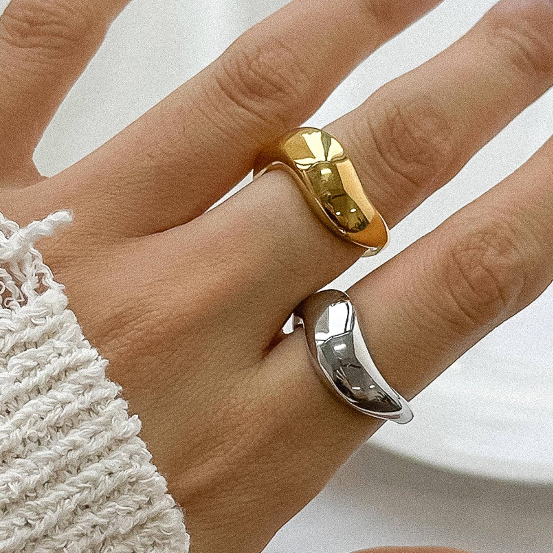 CLASSIC WAVY Ring - Silver