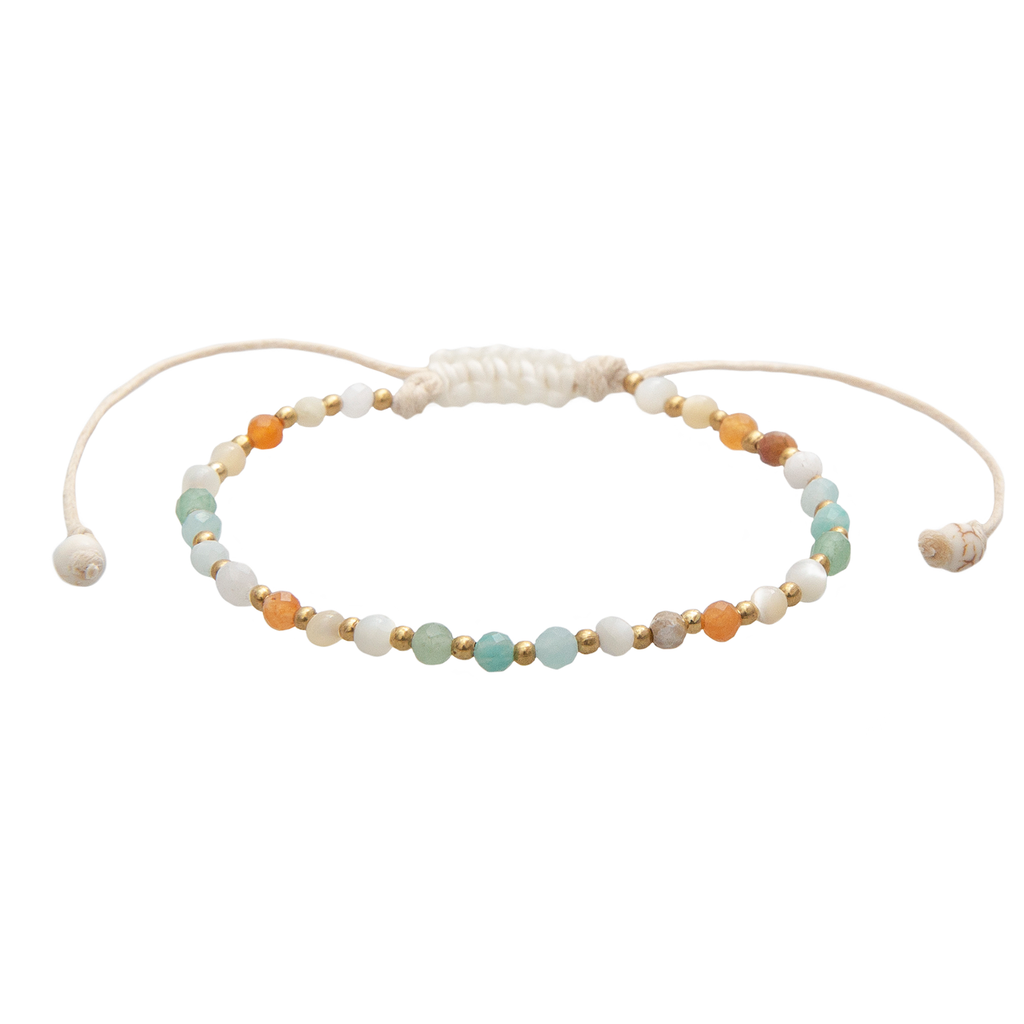 OAHU 3mm Adjustable Beaded Bracelet | Hawaii Healing Collection