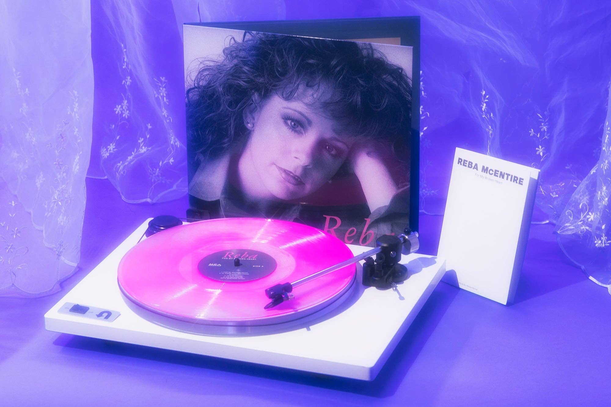 Reba McEntire — For My Broken Heart | 1991 Country Vinyl LP: Default Title