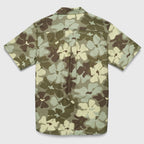 JOEY Flower Camo Short Sleeve Button Down Shirt