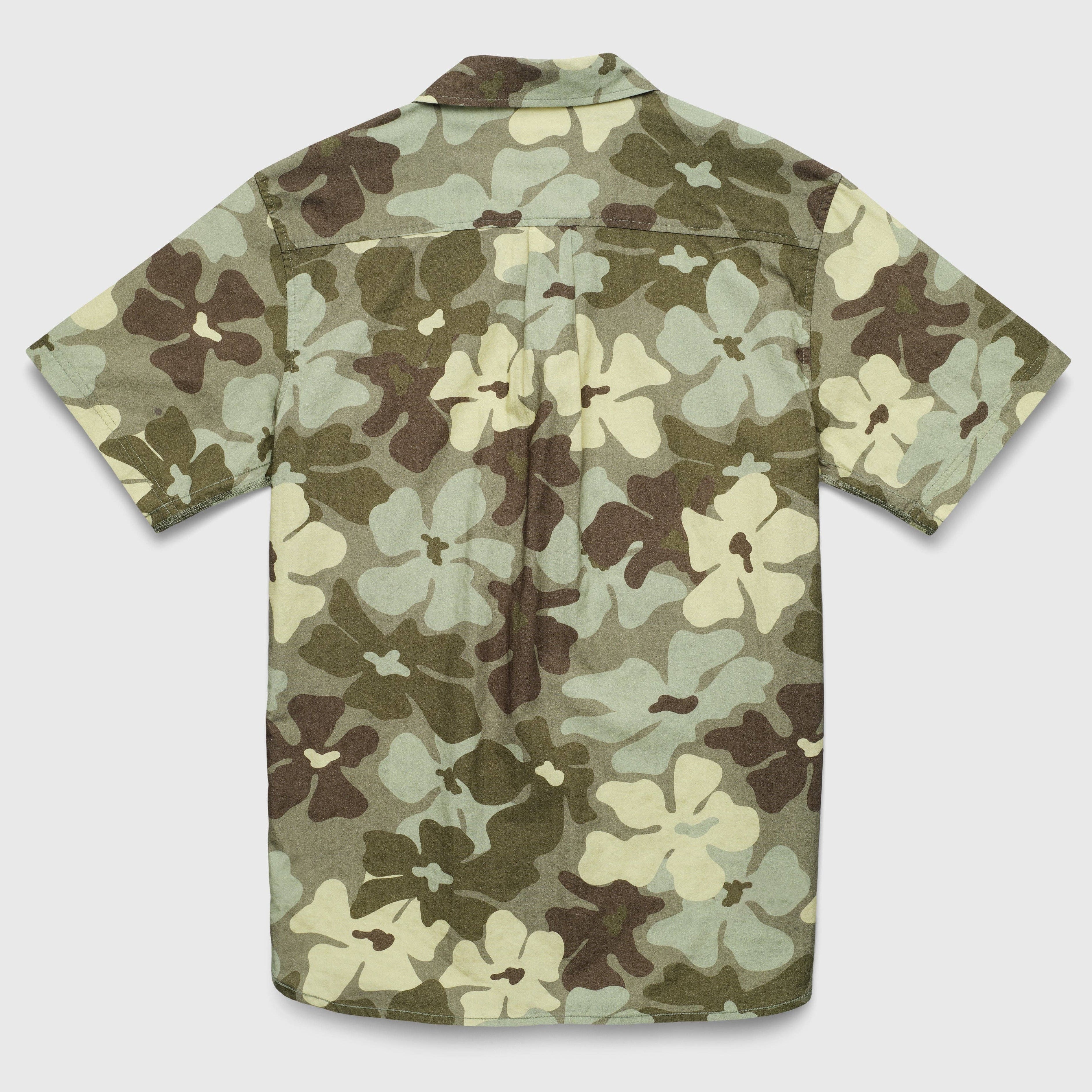 JOEY Flower Camo S/S Button Down