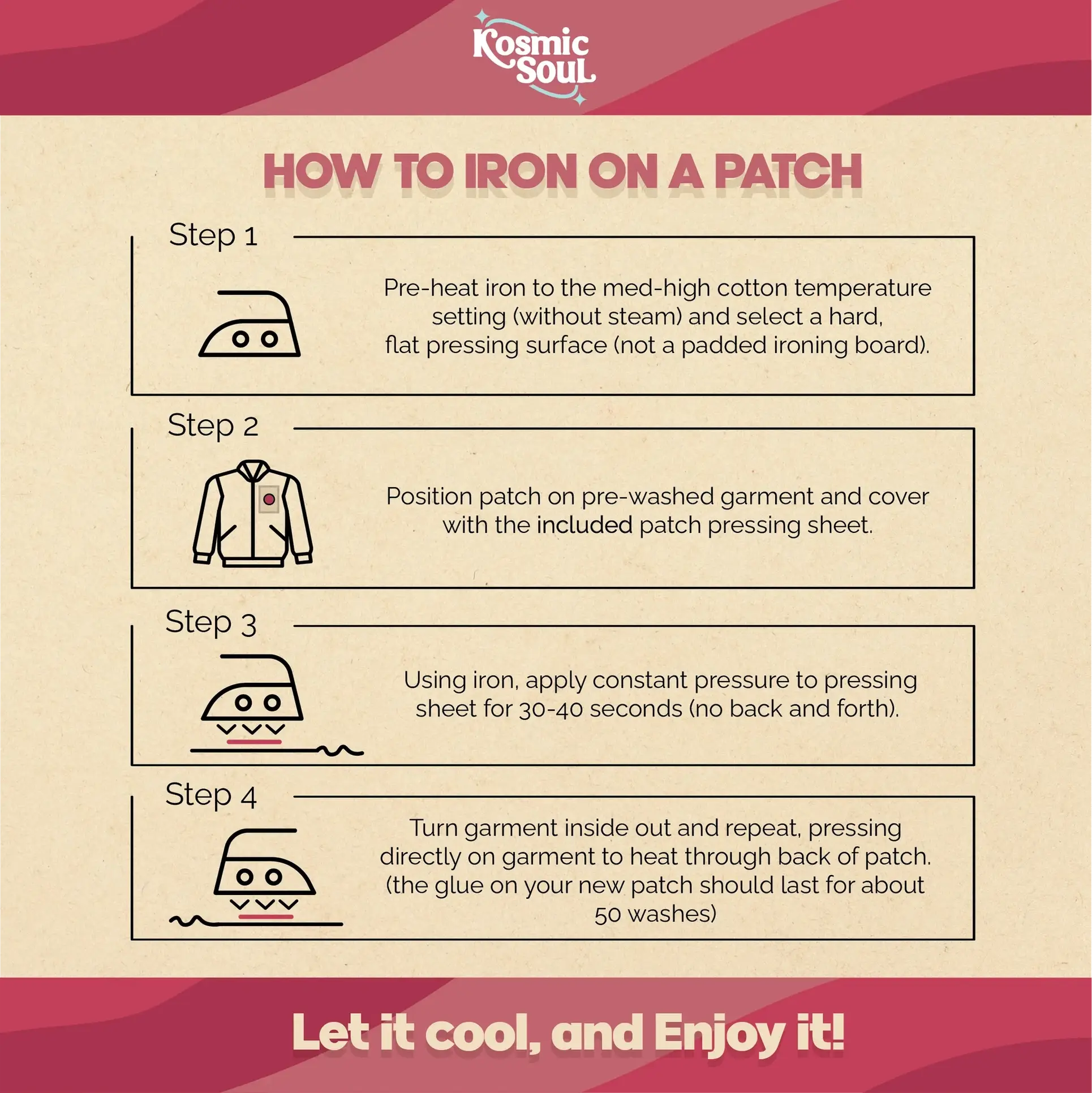 BE KIND Iron On Patch