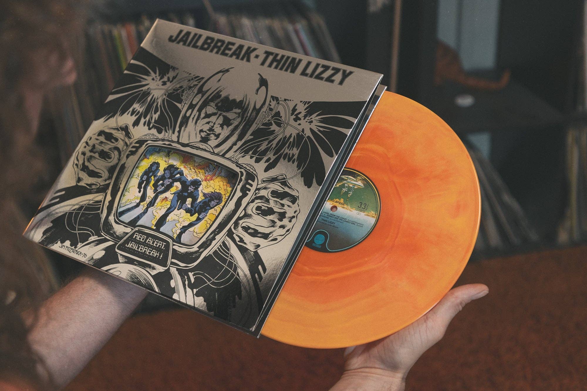 Thin Lizzy — Jailbreak | 1976 Rock Vinyl LP: Default Title