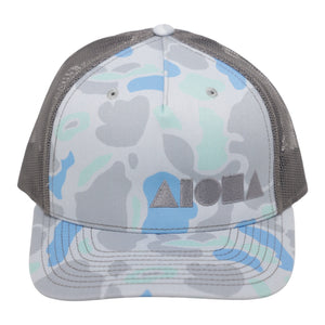PASTEL CAMO Richardson 112 Adult Curved Bill Snapback