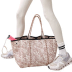 PALM DREAMS Beige Everyday Tote Bag