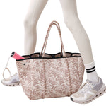 EVERYDAY TOTE BAG - PALM DREAMS BEIGE