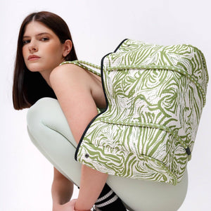 EVERYDAY TOTE BAG - SAGE MARBLE