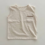 SUMMER Basic Tee w/ Pocket and Shorts Set