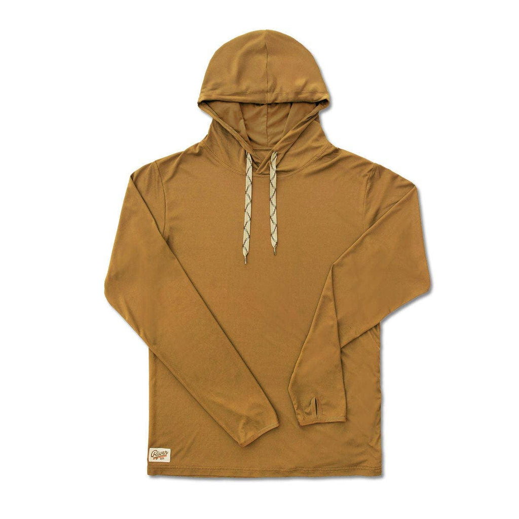 DRIFT Mustard Unisex UPF50 Performance Fit Hoodie