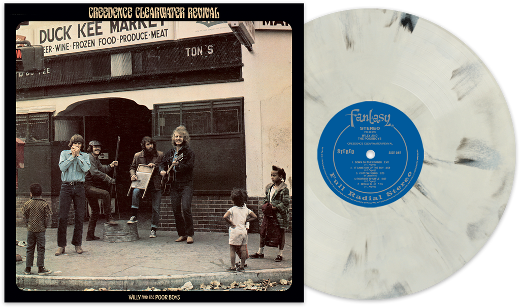 Creedence Clearwater Revival — Willy and the Poor Boys | 1969 Rock Vinyl LP: Default Title