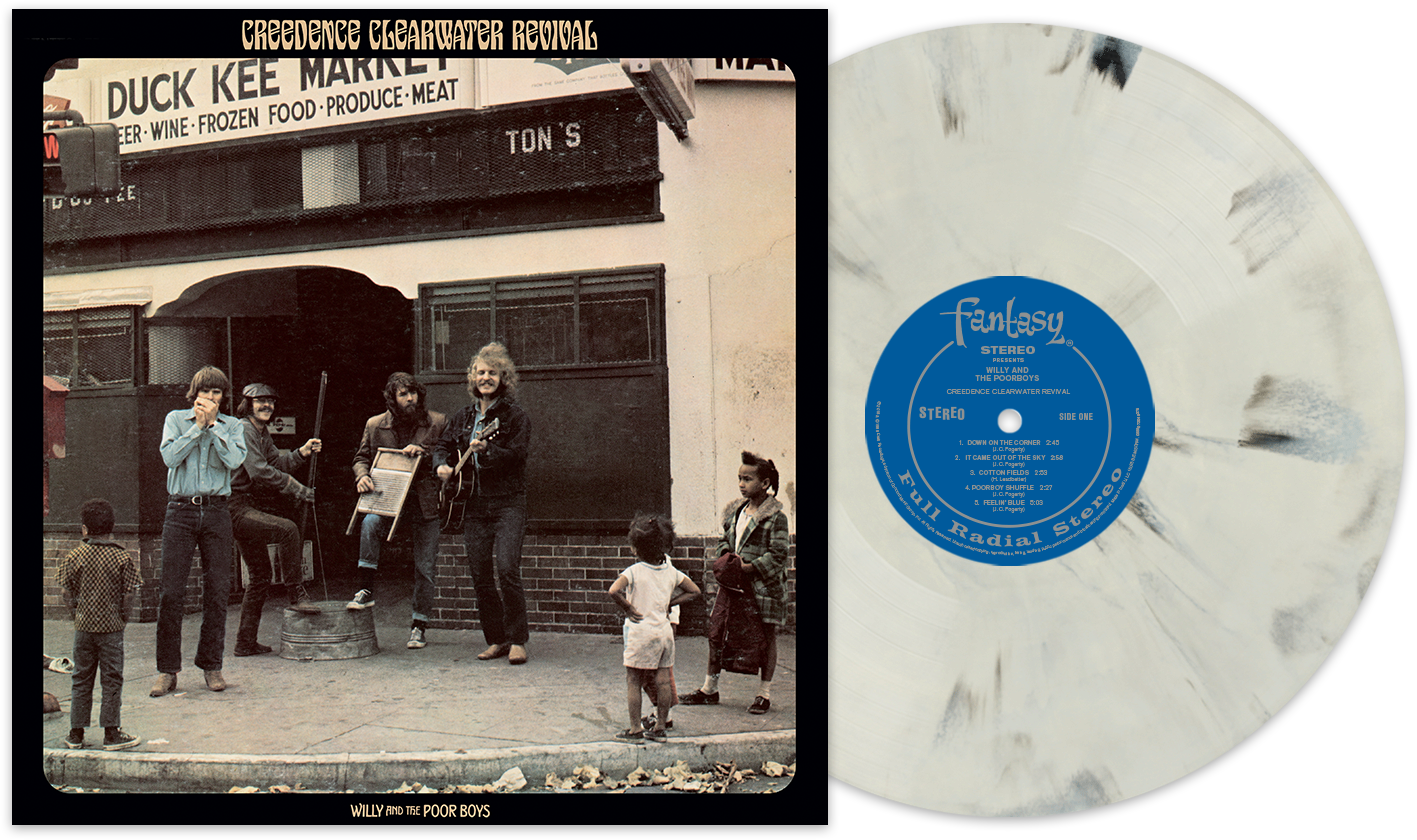 Creedence Clearwater Revival — Willy and the Poor Boys | 1969 Rock Vinyl LP: Default Title