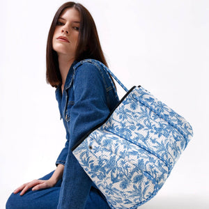 EVERYDAY TOTE BAG - BLUE TOILE