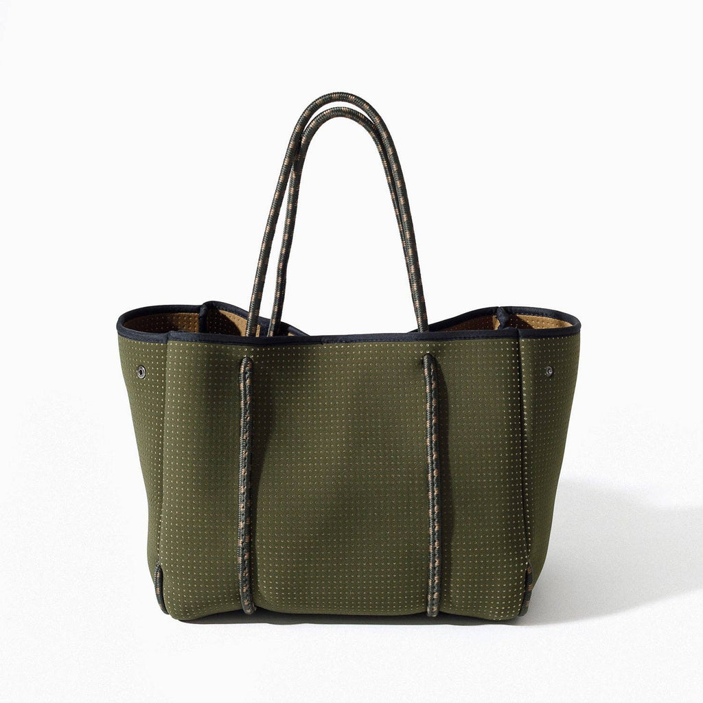 OLIVE Green Everyday Tote Bag | Neoprene & Waterproof