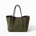 OLIVE Green Everyday Tote Bag | Neoprene & Waterproof