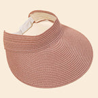 RAFFIA Adult Straw Visor