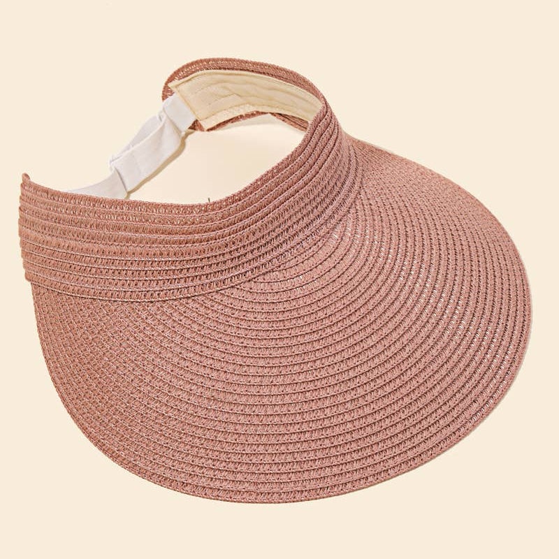 ROSE Adult Straw Visor