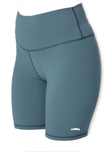 MAYA Teal Biker Shorts Wholesale