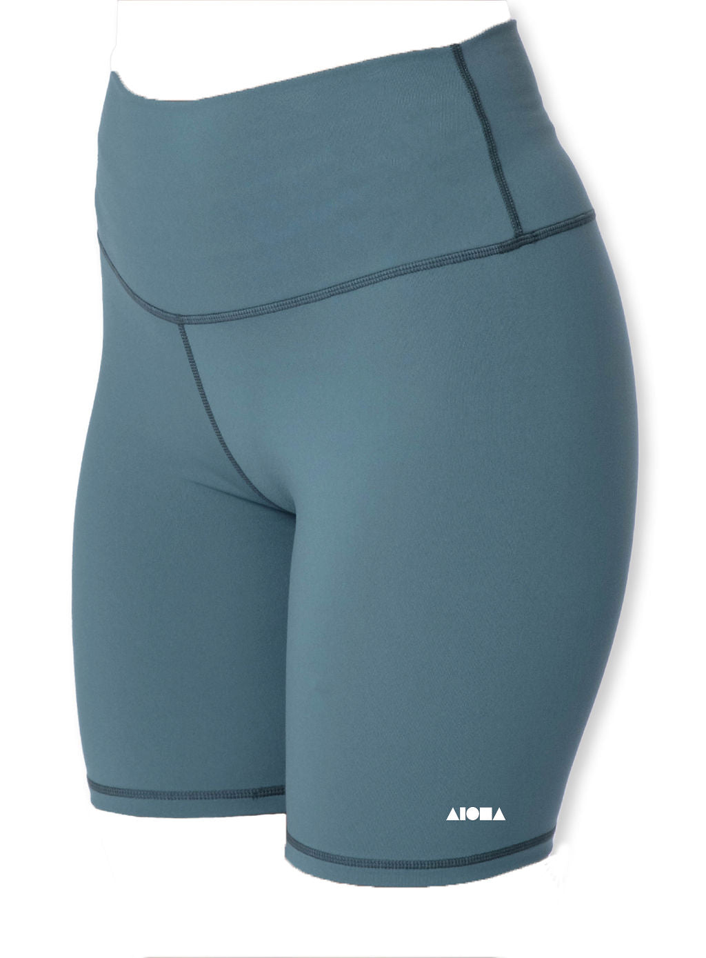 MAYA Teal Biker Shorts Wholesale
