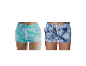 KAYLA Mint Cotton Shorts Wholesale