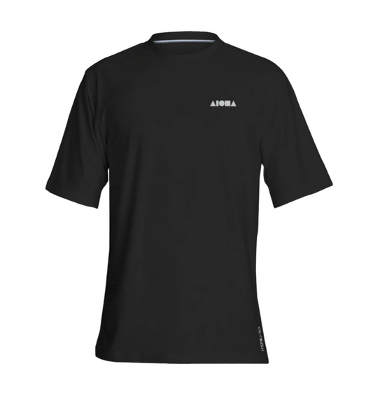 SESSIONS Heather Charcoal Unisex Hydro UV Tech Sun Shirt