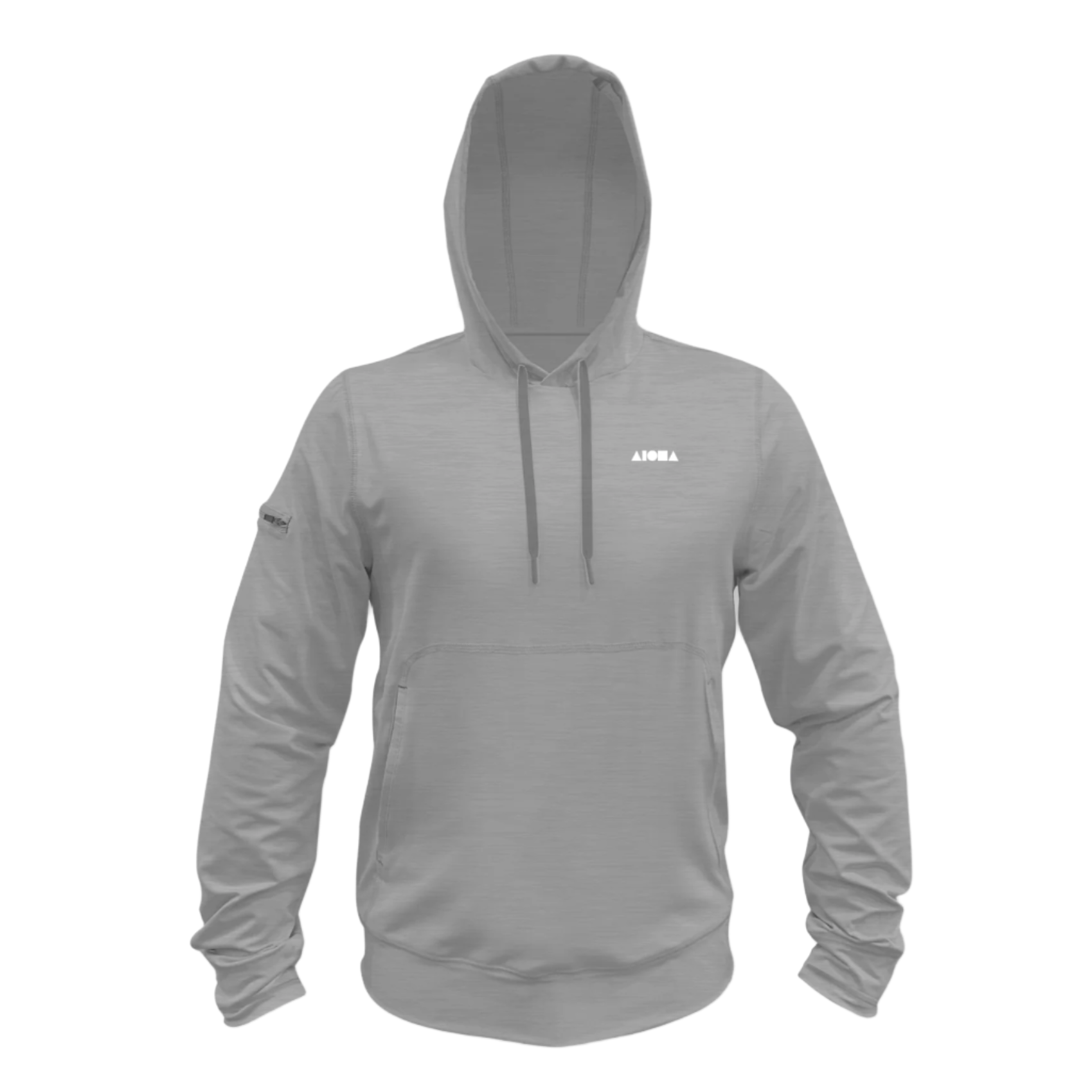 HELM Youth Hooded Light Grey UPF50 L/S
