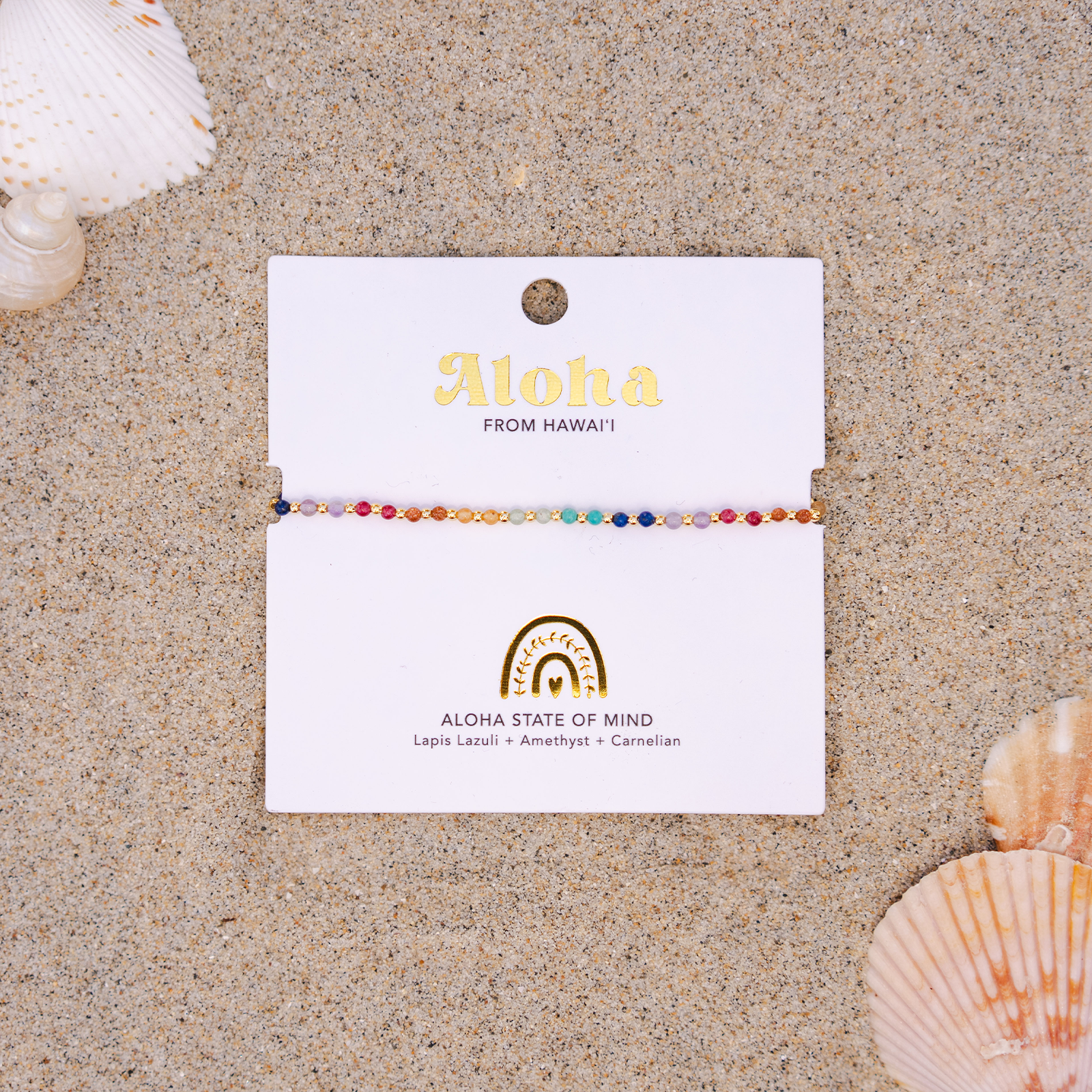 ALOHA STATE OF MIND 2mm Hawaii Healing Bracelet
