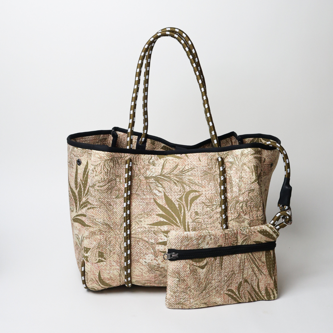JUNGLE FEVER Beige Everyday Tote Bag