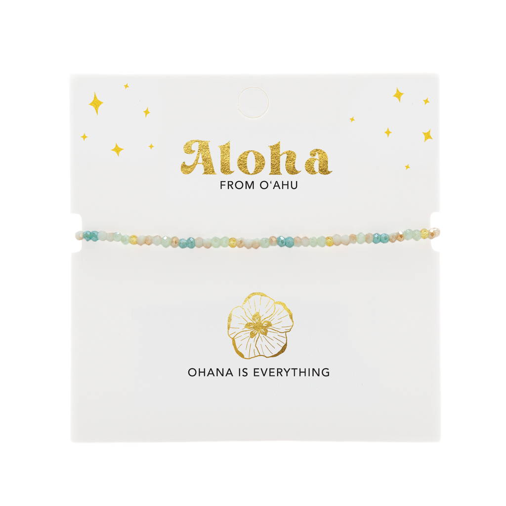 OAHU Hawaii Goddess Bracelet