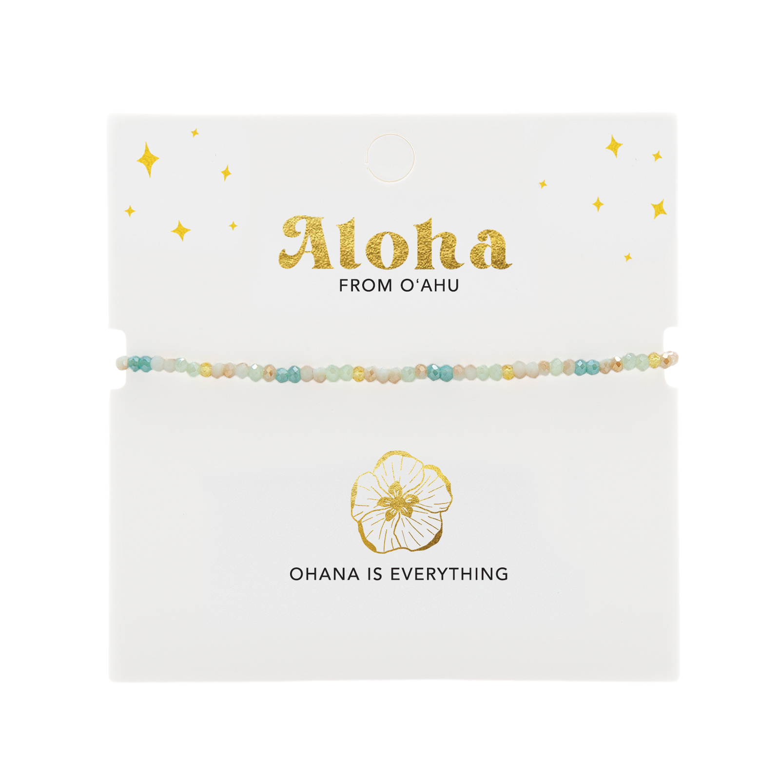 OAHU Hawaii Goddess Bracelet