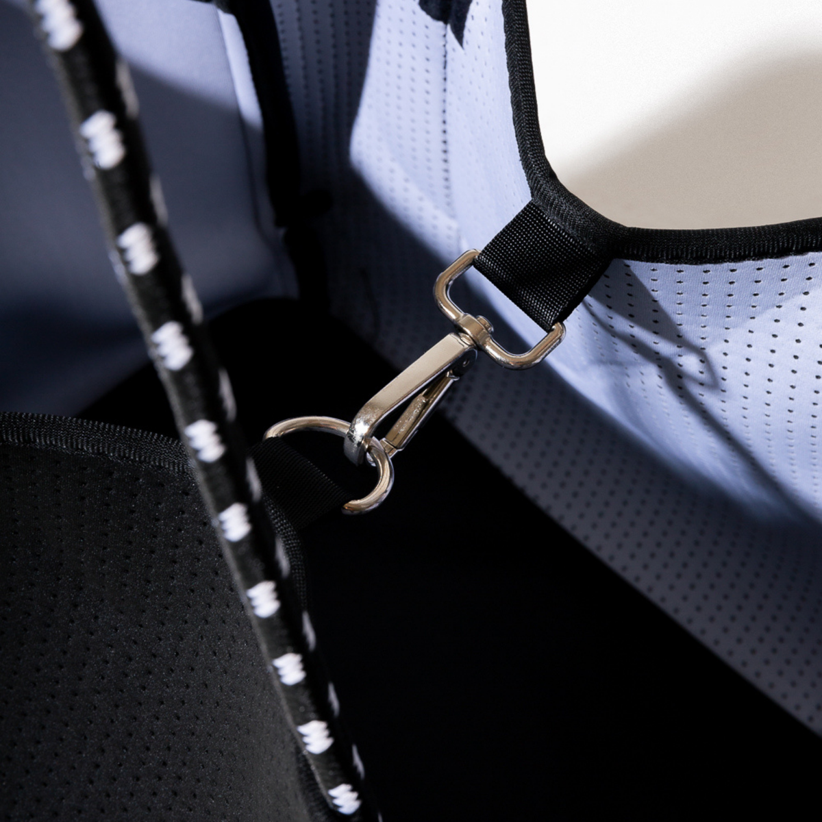 BLACK Basic Everyday Tote Bag | Neoprene & Waterproof