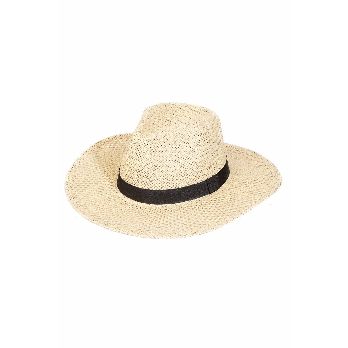 VANILLA Woven Straw Adult Hat