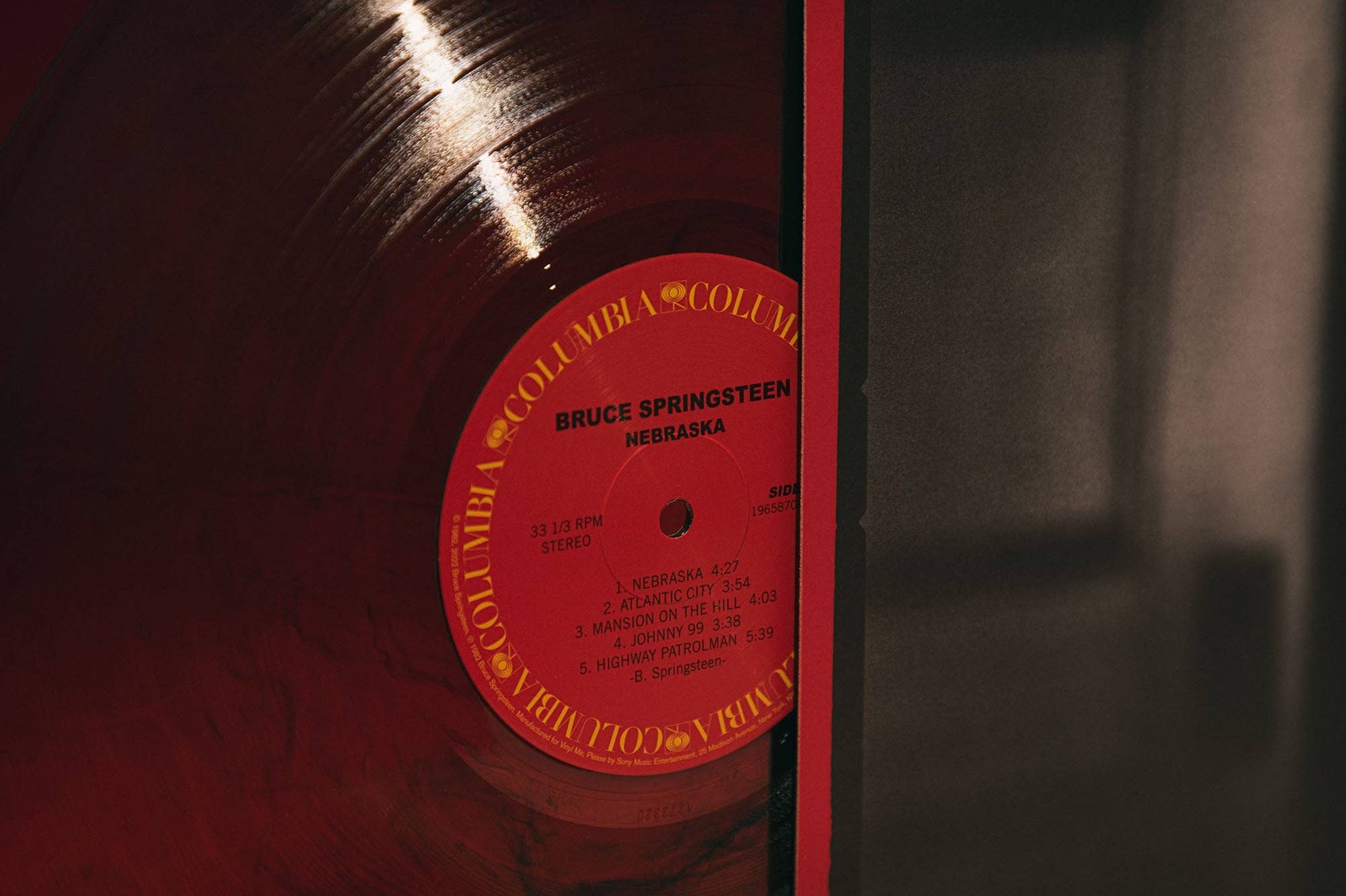 Bruce Springsteen — Nebraska | 1982 Rock Vinyl LP