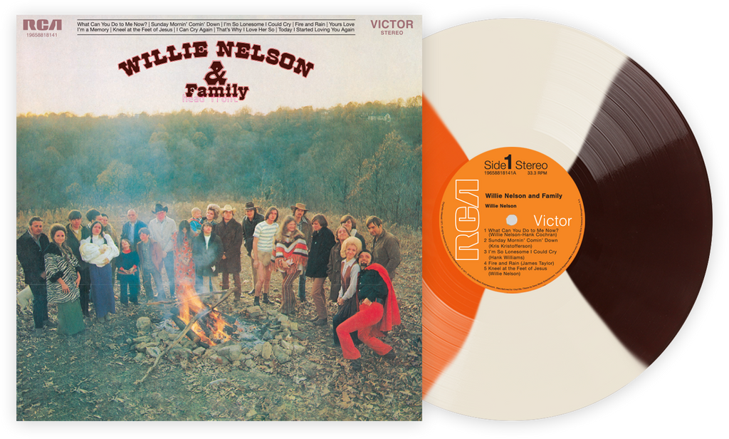 Willie Nelson — Willie Nelson and Family | 2023 Country Vinyl LP: Default Title