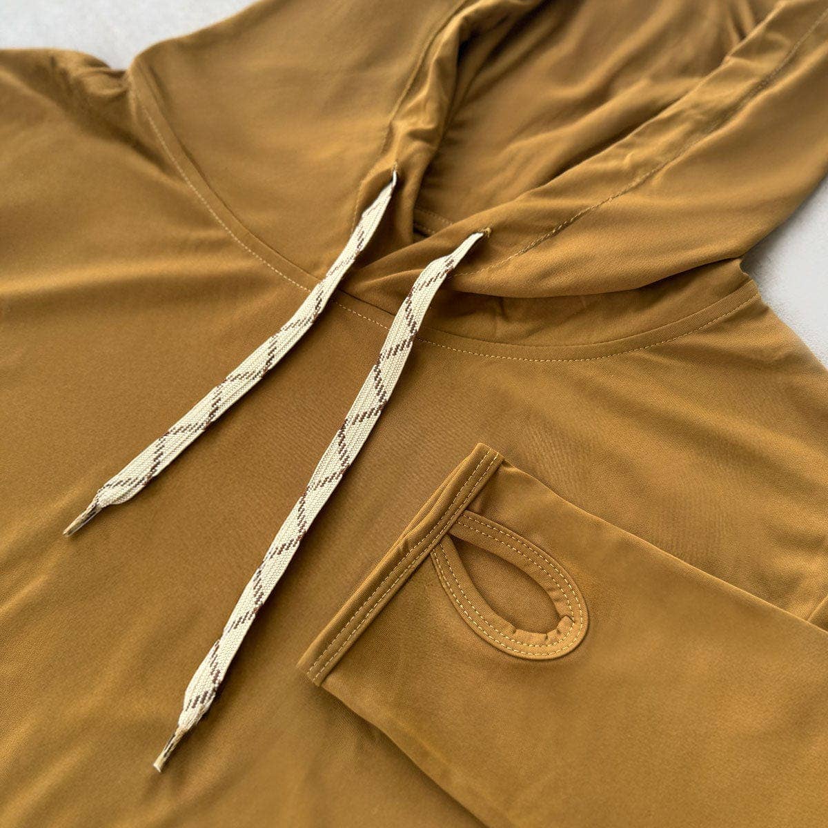 DRIFT Mustard Unisex UPF50 Performance Fit Hoodie