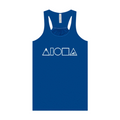 MAUKA TO MAKAI Royal Blue Racerback Tank