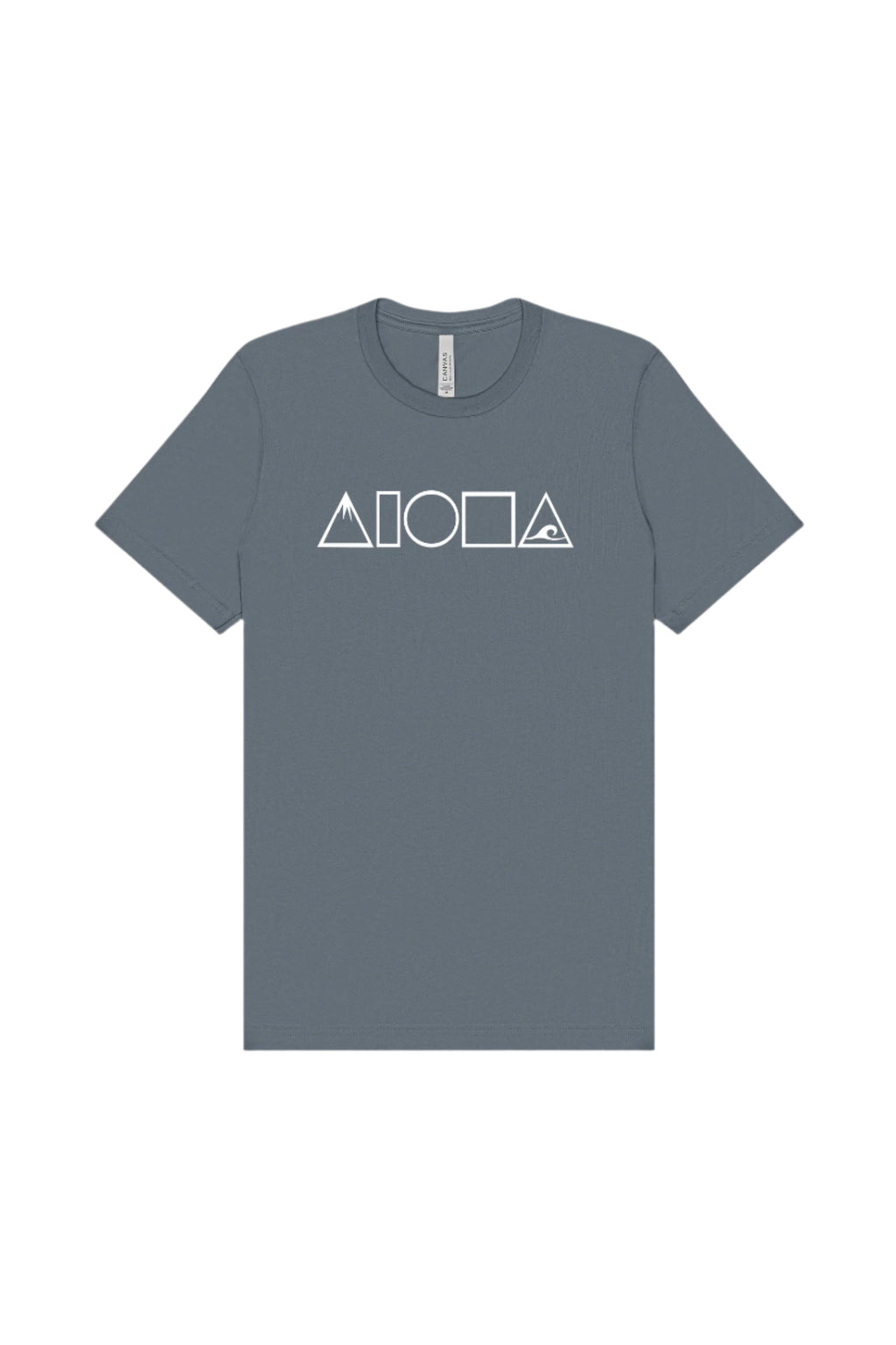 MAUKA TO MAKAI Steel Blue Unisex Tee