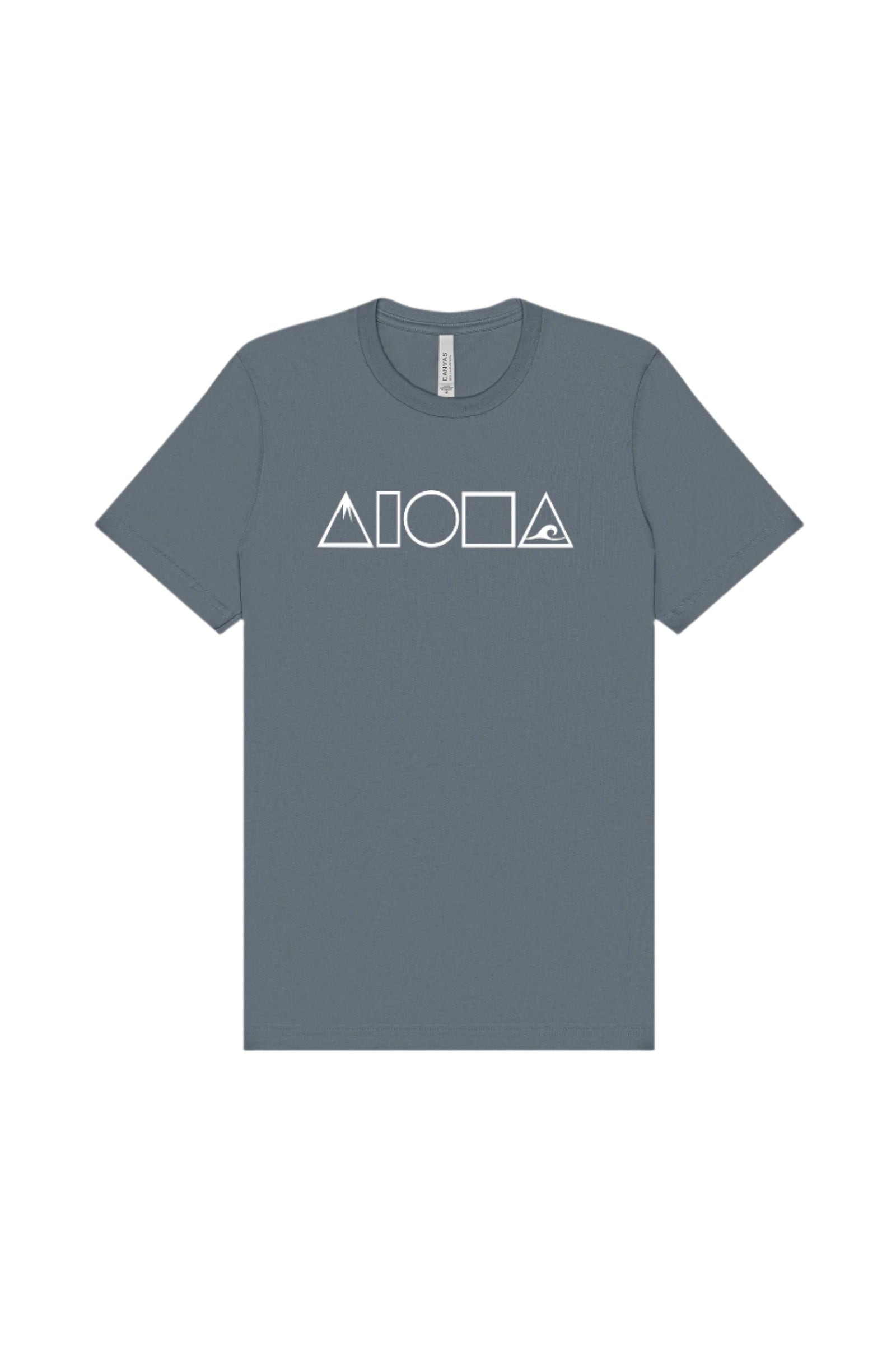 MAUKA TO MAKAI Steel Blue Unisex Tee