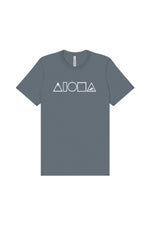MAUKA TO MAKAI Steel Blue Unisex Tee