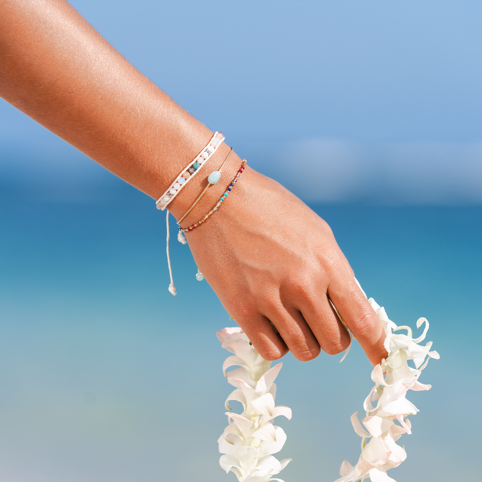ALOHA STATE OF MIND 2mm Hawaii Healing Bracelet